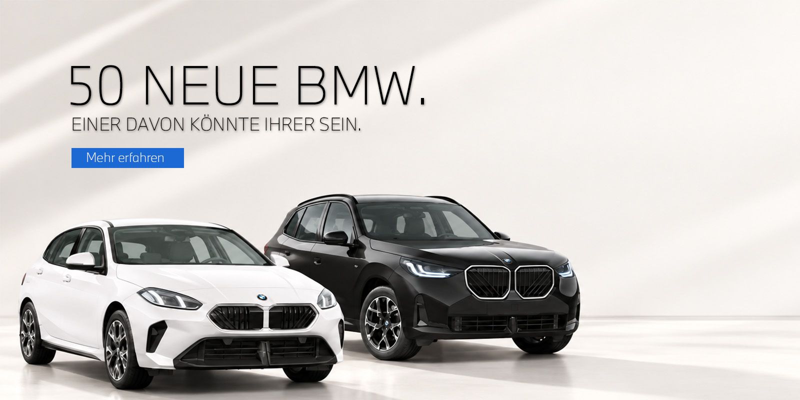 50 neue BMW in Kempten, Immenstadt und Leutkirch. Welcher wird Ihrer sein?